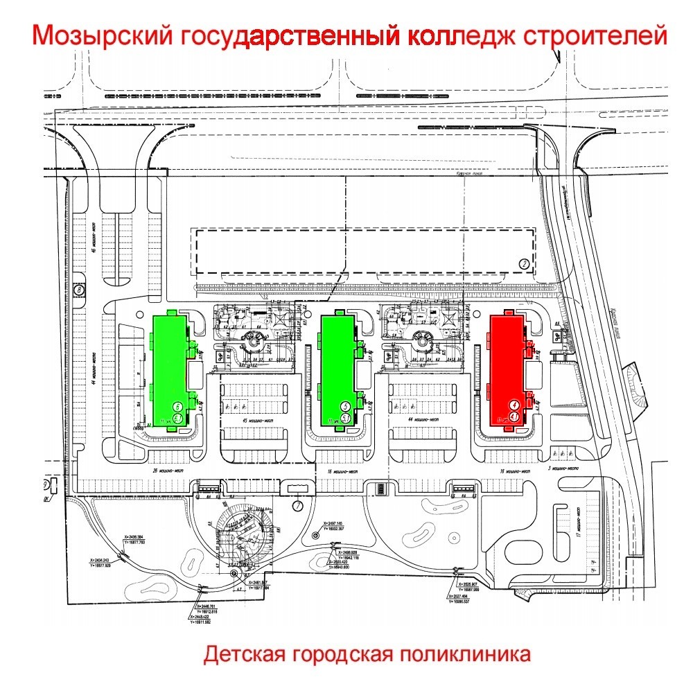 Многоквартирный жилой дом №4 по ул. Интернациональная в г. Мозыре — УКС  Мозырского района